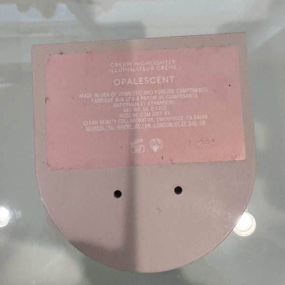 Rose Inc Cream Highlighter Illuminator Creme ‘Opalescent’ - Picture 3 of 4
